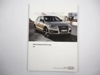 Audi Q5 8R SQ5 quattro Betriebsanleitung Bedienungsanleitung 5/2016