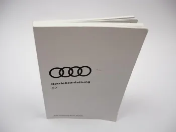 Audi Q7 4M SQ7 TDI TFSI quattro Betriebsanleitung Bedienung 8/2023 Bordbuch deutsch