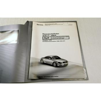 Audi TT 8N Getriebe 02M Werkstatthandbuch DQB DXW EFY