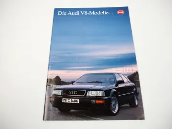 Audi V8 D11 Prospekt 1992