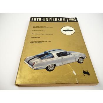 Auto Universum 8/1965 VW Story Automobil Parade Testberichte Motorsport