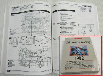 Autodata Elektronische Zündung PKW ab 1991 1992 Werkstatthandbuch Datenbuch