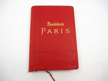 Baedekers Reisehandbuch Paris Ausgabe 1923