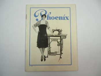 Baer & Rempel Nähmaschinenfabrik Bielefeld Phoenix Katalog ca. 1920/30er Jahre