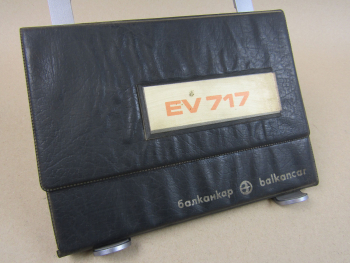 Balkancar EV717.33.64 - EV717.45.91 Gabelstapler Betriebsanleitung 1980 Bedienun