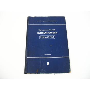 Barkas Framo V901 V901/2 Werkstatthandbuch Reparatur 1956 DDR