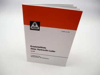 Betriebsanleitung & Ersatzteilliste Atlas 500 Hydraulik-Lader 1972