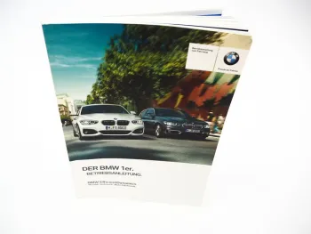 BMW 1er F20 F21 116i-125i M140i 114d-125d Betriebsanleitung Bordbuch 10/2016