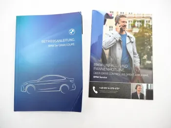 BMW 2er Gran Coupe F44 M235i 216 - 220 i/d Betriebsanleitung Bedienung 2/2022 Bordbuch DE