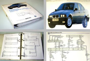 BMW 316i 318i 320i 325i 325td E36 1992 Werkstatthandbuch elektrische Schaltpläne