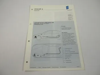 BMW 3er E46 Bj. 1998 Eberspächer Hydronic B5WS Einbau Heizgerät