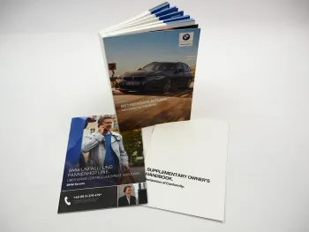 BMW 3er touring G21 Betriebsanleitung Bedienungsanleitung Oktober 2020 Bordbuch
