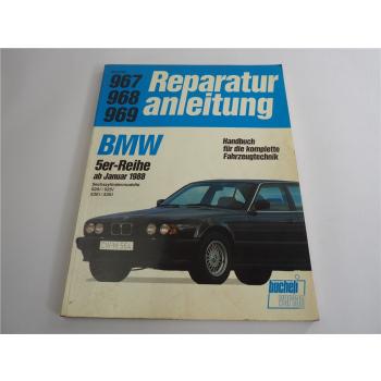 BMW 520i 525i 530i 535i ab 1988 Reparaturanleitung E28 Werkstatthandbuch