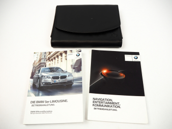 BMW 5er F10 Betriebsanleitung Bedienungsanleitung Bordmappe 2015