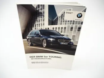 BMW 5er Touring F11 Betriebsanleitung Bedienung 2/2012 Bordbuch Deutsch