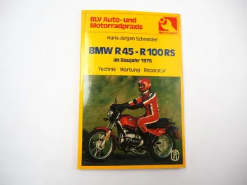 BMW R 45 65 80 100 100RS Motorrad Technik Wartung Reparatur ab BJ 1976 Schneider