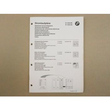 BMW R1100 RS GS ab 1994 Elektrische Schaltpläne Stromlaufpläne