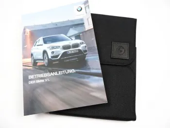 BMW X1 F48 Betriebsanleitung Bedienungsanleitung 2018 Bordbuch deutsch