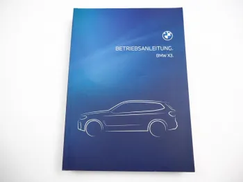 BMW X3 G01 Betriebsanleitung Bedienungsanleitung 2023 Bordbuch deutsch