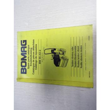 Bomag BW90AD-2 Vibrationswalze Ersatzteilkatalog Spare Parts Catalogue 2000
