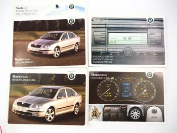 Bordbuch Skoda Octavia 2 1Z Betriebsanleitung Bedienung 5/2005 Handbuch Deutsch