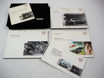 Bordmappe Audi A6 Avant C6 4F Betriebsanleitung & MMI Infotainment 9/2008 DE