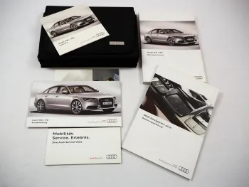 Bordmappe Audi A6 C7 4G S6 Betriebsanleitung & MMI inkl allroad Avant 5/2012 DE