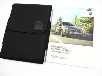Bordmappe BMW 2er Active Tourer F45 Betriebsanleitung Bedienungsanleitung 2/2015