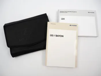 Bordmappe Hyundai i20 Bayon BC3 Betriebsanleitung August 2025 Bordbuch DEUTSCH