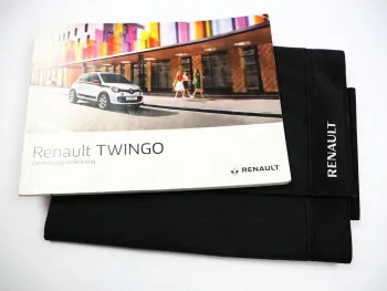 Bordmappe Renault Twingo 3 Betriebsanleitung Bedienungsanleitung 2015 Bordbuch