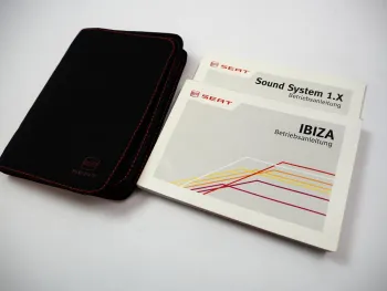 Bordmappe Seat Ibiza 6J Betriebsanleitung Handbuch Bordbuch Deutsch 5/2013