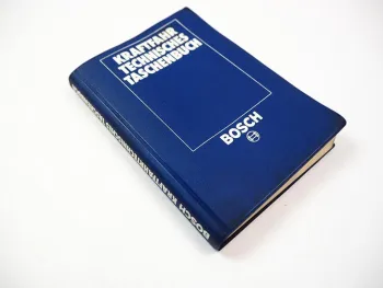 Bosch Kraftfahr Technisches Taschenbusch 1976 Fachbuch KFZ Technik & Elektrik