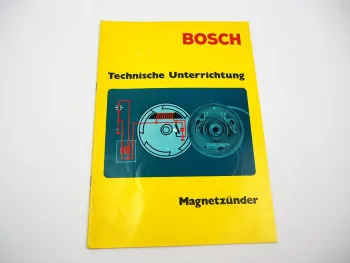 Bosch Technische Unterrichtung Magnetzünder Kontaktgesteuert 1973