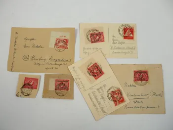 Briefmarken Deutsche Post Volkskongress und Liebknecht Luxemburg 1949