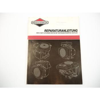 Briggs & Stratton 2 Zylinder Motoren Reparaturanleitung Werkstatthandbuch 1994