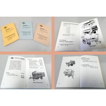 BSL Strautmann Landmaschinen 3 Preislisten 1965/66