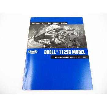 Buell 1125R Modell HL Electrical Diagnostic Official Factory Manual 2008