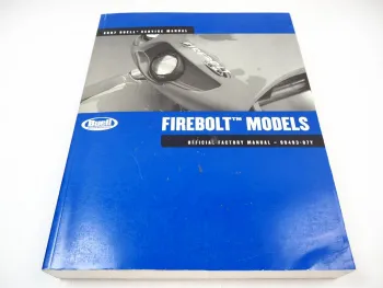 Buell Firebolt XB9R XB12R 2007 Service Manual Werkstatthandbuch Reparatur