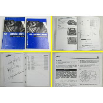 Buell Lightning Models XB9R 12R SX S Scg Ss X Service Manual Parts Catalog 2006