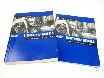Buell Lightning Models XB9S SL 12S Service Manual and Parts Catalog 2004
