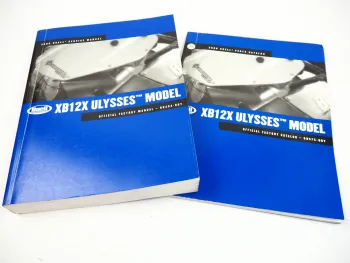 Buell XB12X Ulysses DX Service Manual and Parts List Catalog 2006