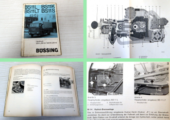 Büssing BS11L 11LT 11K BS11S 11S Handbuch Betriebsanleitung Wartung 1967