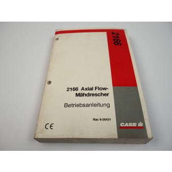 Case 2166 Axial Flow Mähdrescher Betriebsanleitung 02/1996