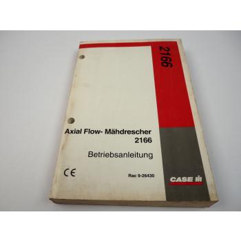 Case 2166 Axial Flow Mähdrescher Betriebsanleitung 1996