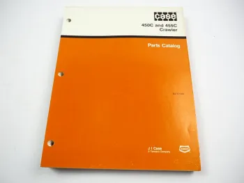 Case 450C 455C Laderaupe Crawler Ersatzteilkatalog Parts catalog 1990