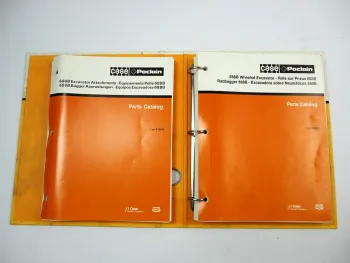 Case 688B Radbagger + Ausrüstungen Excavator Ersatzteilkatalog Parts List 1993
