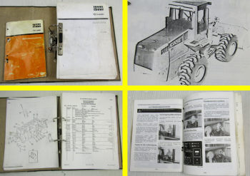 Case 721 Lader Ersatzteilliste Ersatzteilkatalog und Bedienungsanleitung ca 1992