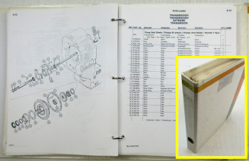 Case 721B Gelenklader Wheel Loader Ersatzteilliste Parts Catalogue 1996