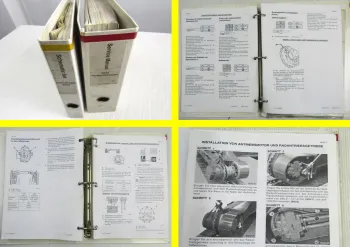 Case 9033 Bagger Werkstatthandbuch Reparaturanleitung + Schaltpläne 1999/2000
