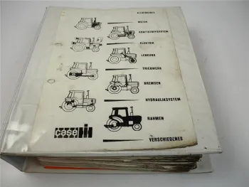 Case IH MX100 110 120 135 Werkstatthandbuch Reparaturanleitung Traktor 1996